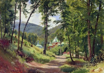 Ivan Ivanovich Shishkin Werke - in krim klassische Landschaft Ivan Ivanovich
